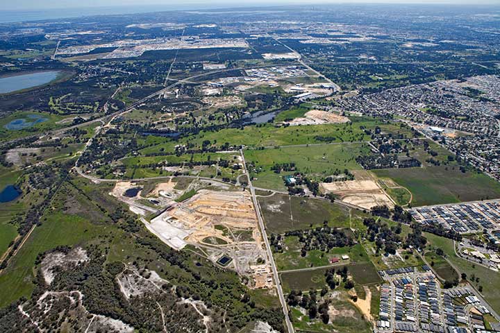 Hilbert Central Estate Drone Aerial Pic